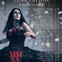 Within Temptation Euro Tour 2018 poster