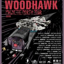Woodhawk Canadian Tour 2018 poster
