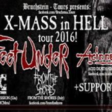 Xmas In Hell Tour 2016 poster