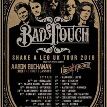 Bad Touch UK Tour 2018 poster