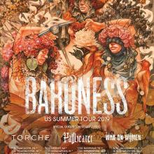 Baroness US Tour 2019 poster