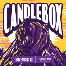 Candlebox Milwaukee Show 2019 poster