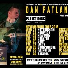 Dan Patlansky London 2018 poster