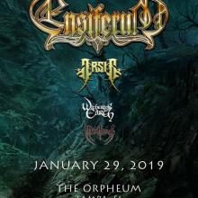  Ensiferum Florida Show 2019 poster