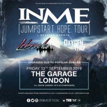InMe London show 2019 poster