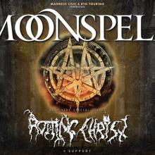 Moonspell and Rotting Christ London show 2019 poster