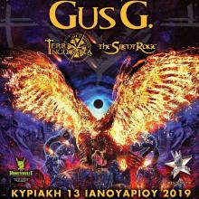 Primal Fear and Gus G. Athens show 2019 poster