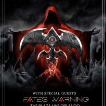 Queensrÿche and Fates Warning FL show 2019 poster
