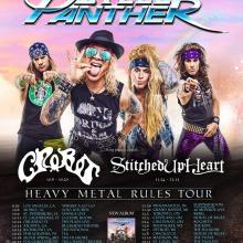 Steel Panther US Tour 2019 poster