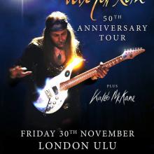 Uli Jon Roth London Show 2018 poster