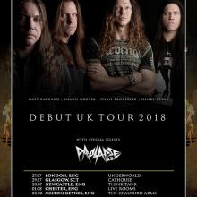 Act Of Defiance UK Tour 2018 poster