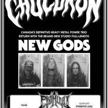 Cauldron and Primitai London Live Show 2018 poster