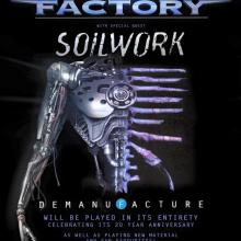 Fear Factory Demanufacture Tour 2016 poster
