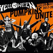 Helloween (Pumkins United Tour) 2017 poster