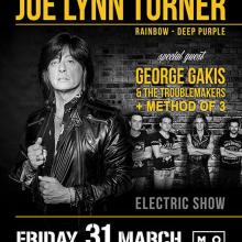 Joe Lynn Turner Athens 2017 poster