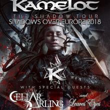 kamelot London show 2018 poster