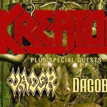 kreator live Athens 2018 poster