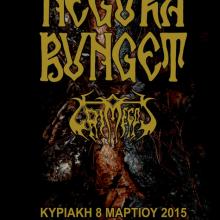 Negura Bunget & Grimegod live 2015 poster