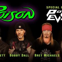 Poison & Pop Evil 2018 poster