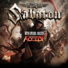Sabaton Athens 2017 poster