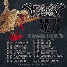 Shaman’s Harvest Florida Show 2018 poster