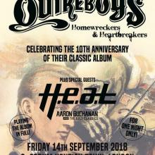 The Quireboys London Show 2018 poster