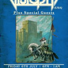 Visigoth London show 2018 poster
