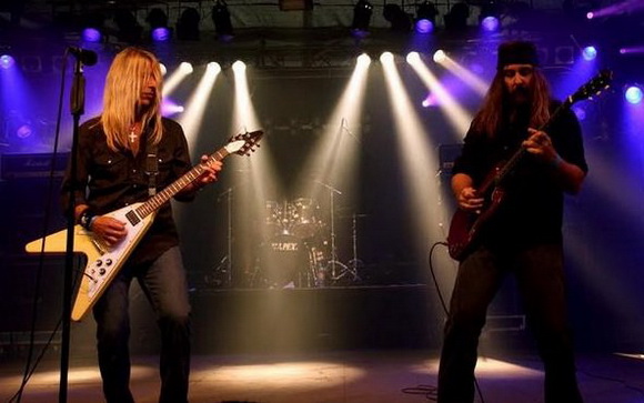 Trouble guitarists pic
